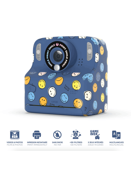 Appareil photo Pixismiley Bleu - MOB