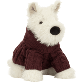 Peluche Munro le chien écossais en pull - Jellycat