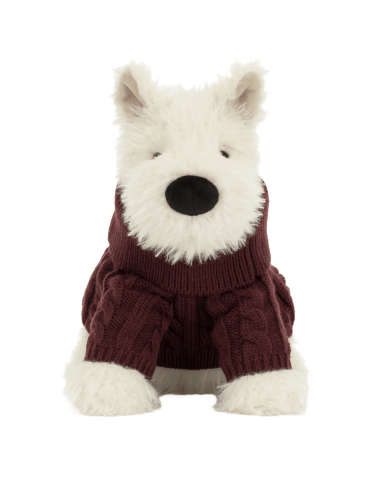 Peluche Munro le chien écossais en pull - Jellycat