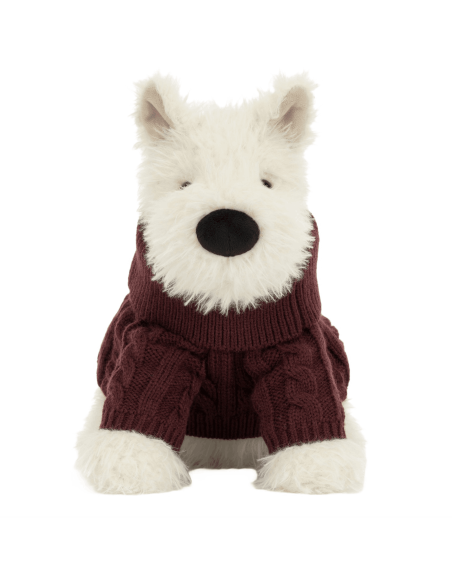 Peluche Munro le chien écossais en pull - Jellycat