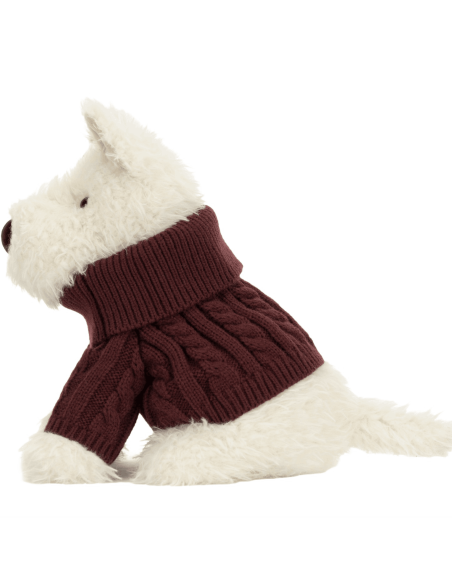 Peluche Munro le chien écossais en pull - Jellycat