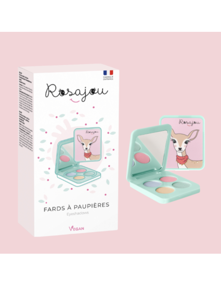 Fard à paupières avec étui - Rosajou