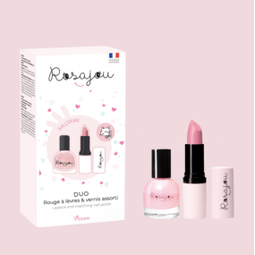 Duo vernis + rouge à lèvres Ballerine - Rosajou