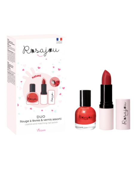 Duo vernis + rouge à lèvres Madame - Rosajou