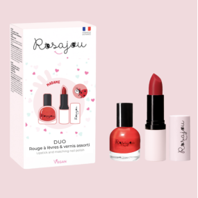 Duo vernis + rouge à lèvres Madame - Rosajou