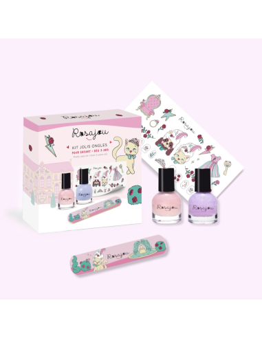 Coffret Jolis Ongles Ballerine et Lavande -...