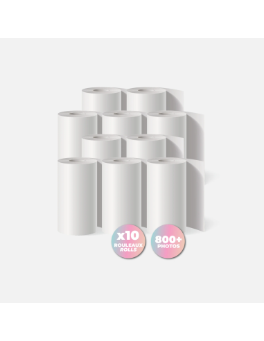 10 rouleaux de papier thermique - MOB