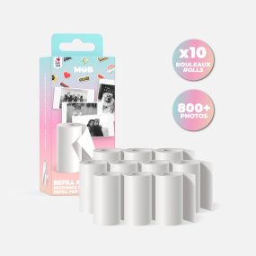 10 rouleaux de papier thermique - MOB