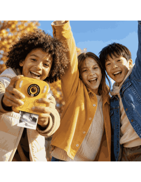 Appareil photo Pixismiley Jaune - MOB