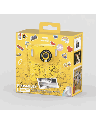 Appareil photo Pixismiley Jaune - MOB