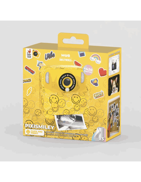 Appareil photo Pixismiley Jaune - MOB