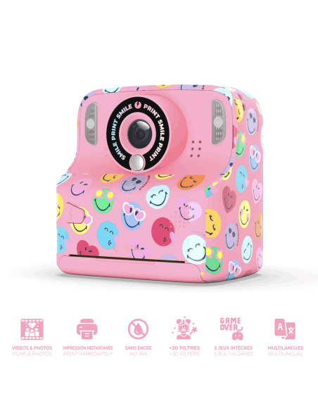 Appareil photo Pixismiley Rose - MOB