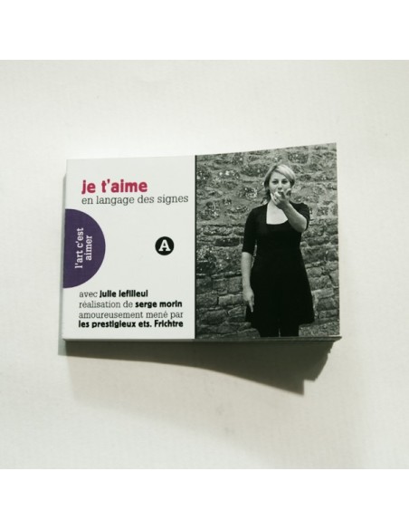 Flipbook Je t'aime/ I love you - Frichtre