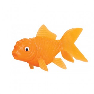 Mini poisson rouge en plastique