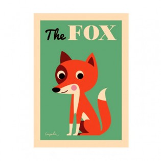 Affiche Renard d'Ingela Arrhenius 2